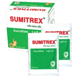 Thuốc Sumitrex 1g/5ml OPV điều trị loét dạ dày tá tràng (30 gói x5ml)