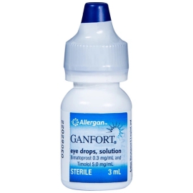 Thuốc nhỏ mắt Ganfort Allergan điều trị Glaucoma góc mở (3ml)