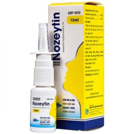 Xịt mũi Nozeytin Gia Nguyễn điều trị sổ mũi, hắt hơi, ngứa mũi (15ml)