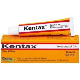 Thuốc kem Kentax DeltaPharm điều trị các bệnh nấm ngoài da (5g)