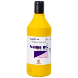 Dung dịch Povidine 10% Pharmedic sát trùng, sát khuẩn vết thương (500ml)