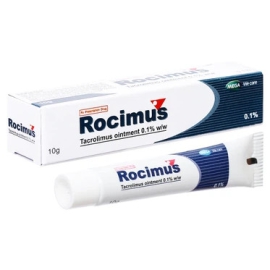Kem bôi Rocimus 0.1% Mega Lifesciences điều trị chàm da, viêm da tiếp xúc (10g)