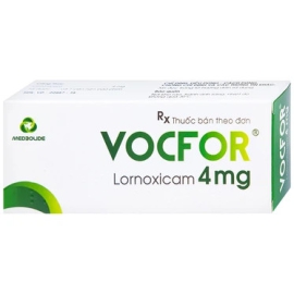 Thuốc Vocfor 4mg Medisun kháng viêm, giảm đau cơ xương khớp (3 vỉ x 10 viên)