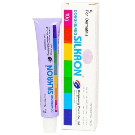 Thuốc bảy màu Silkron Dongkwang trị vảy nến, viêm da dị ứng (Tuýp 10g)