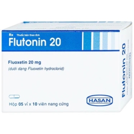 Thuốc Flutonin 20mg Hasan điều trị trầm cảm (5 vỉ x 10 viên)