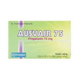 Thuốc Ausvair 75mg BV Pharma điều trị viêm, đau do dây thần kinh ngoại vi (30 viên)