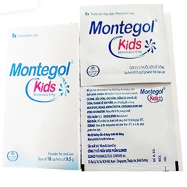 Thuốc bột Montegol Kids Glomed phòng và điều trị hen phế quản mạn tính (4g x 10 gói)