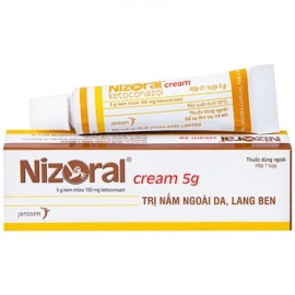 Thuốc Nizoral Cream Olic điều trị nhiễm nấm ngoài da (15g)