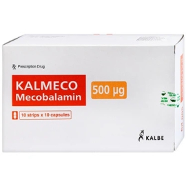 Thuốc Kalmeco 500µg Kalbe điều trị giãn cơ, điều trị gút, xương khớp (100 viên)