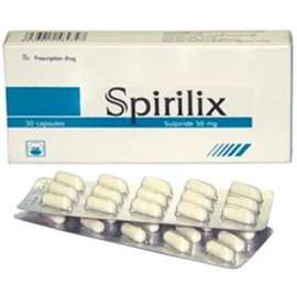 Thuốc Spirilix 50mg Pymepharco điều trị tâm thần phân liệt (2 vỉ x 15 viên)
