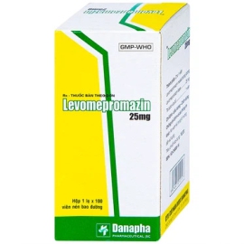 Thuốc Levomepromazin 25mg Danapha điều trị các bệnh lý tâm thần (100 viên)