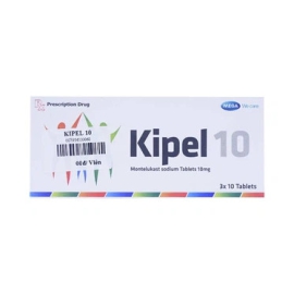Thuốc Kipel 10mg MSN dự phòng và điều trị hen phế quản mạn tính, co thắt phế quản (30 viên)