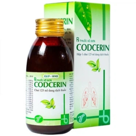 Thuốc Codcerin Trường Thọ giúp tiêu đờm, điều trị viêm phế quản, ho (125ml)