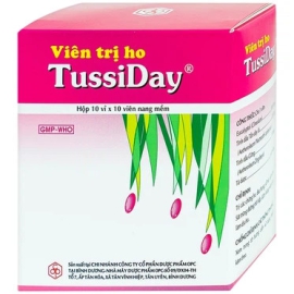 Viên trị ho Tussiday OPC điều trị đau họng, sổ mũi, cảm cúm (10 vỉ x 10 viên)
