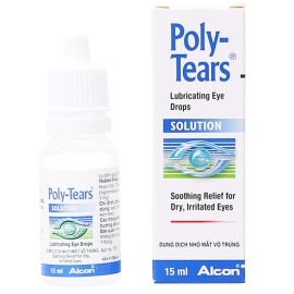 Dung dịch Poly-Tears Alcon hỗ trợ điều trị hội chứng khô mắt, giảm tiết nước mắt (15ml)