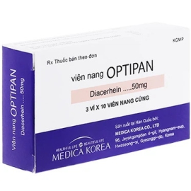 Thuốc Optipan 50mg Medica Korea điều trị thoái hóa khớp (3 vỉ x 10 viên)