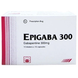 Thuốc Epigaba 300mg Pymepharco hỗ trợ điều trị bệnh động kinh (10 vỉ x 10 viên)