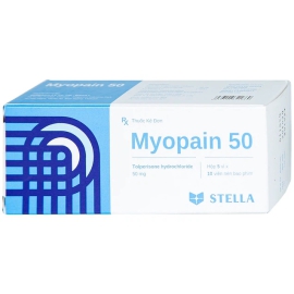 Thuốc Myopain 50mg Stella điều trị chứng co cứng cơ sau đột quỵ (50 viên)