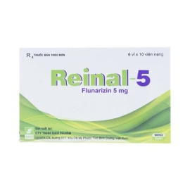 Thuốc Reinal 5mg Đạt Vi Phú điều trị dự phòng cơn đau nửa đầu (6 vỉ x 10 viên)