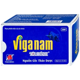 Viên uống Viganam Tâm Bình hỗ trợ bổ thận tráng dương (60 viên) (1)