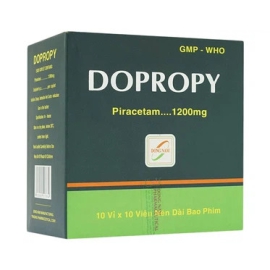 Thuốc Dopropy 1200mg Đông Nam điều trị bệnh do tổn thương não (100 viên)