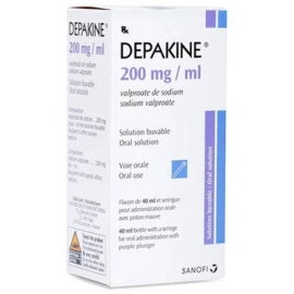 Thuốc Depakine 200mg Sanofi điều trị bệnh lý động kinh và hưng cảm (40 viên)