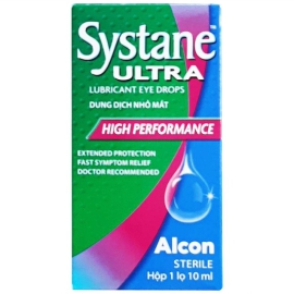 Thuốc nhỏ mắt Systane Ultra Alcon hỗ trợ giảm rát, kích ứng do khô mắt (10ml)