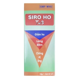 Siro ho TW3 giúp giảm ho, long đờm, chống dị ứng (60ml)