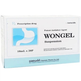 Thuốc Wongel Daewon điều trị viêm dạ dày (20 gói x 10ml)