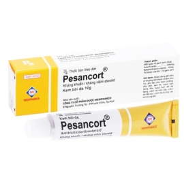Kem bôi da Pesancort Medipharco điều trị sẹo lồi, luput ban dạng đĩa (10g)