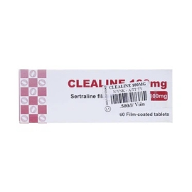 Thuốc Clealine 100mg Atlantic hỗ trợ điều trị triệu chứng trầm cảm (6 vỉ x 10 viên)