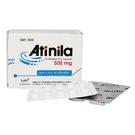 Thuốc Atinila 500mg An Thiên hỗ trợ điều trị chóng mặt bất kỳ trạng thái nào (50 viên)