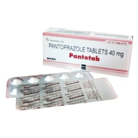Thuốc Pantotab 40mg Micro điều trị trào ngược dạ dày (3 vỉ x 10 viên)