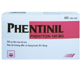 Thuốc Phentinil 100mg Pymepharco điều trị động kinh (6 vỉ x 10 viên)