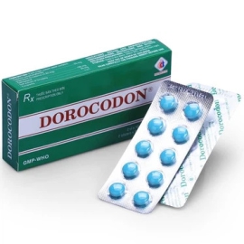 Thuốc Dorocodon Domesco điều trị triệu chứng ho khan (20 viên)