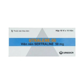 Thuốc Utralene 50mg Umedica điều trị trầm cảm (10 vỉ x 10 viên)
