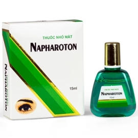Thuốc nhỏ mắt Napharoton Nam Hà điều trị xung huyết kết mạc (15ml)