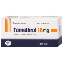 Thuốc Tomethrol 16mg Trường Thọ điều trị viêm đường hô hấp dị ứng (30 viên)