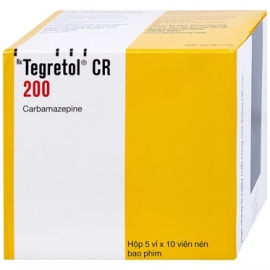 Thuốc Tegretol CR 200mg Novartis điều trị bệnh động kinh (5 vỉ x 10 viên)