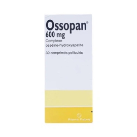 Thuốc Ossopan 600mg Pierre Fabre điều trị loãng xương (30 viên)