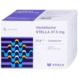 Thuốc Venlafaxine Stella 37,5mg điều trị trầm cảm (6 vỉ x 10 viên)