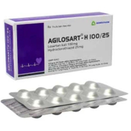 Thuốc Agilosart-H 100mg/25mg Agimexpharm
