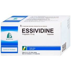 Thuốc Essividine 75mg Boston điều trị động kinh cục bộ (4 vỉ x 14 viên)