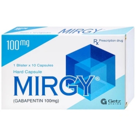 Thuốc Mirgy 100mg Getz điều trị đau thần kinh, động kinh (10 viên)