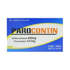 Thuốc Parocontin Tipharco giảm đau xương khớp (3 vỉ x 10 viên)