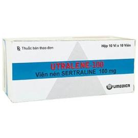 Thuốc Utralene 100mg Umedica điều trị bệnh trầm cảm (10 vỉ x 10 viên)