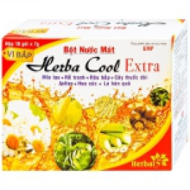 Bột nước mát Herba Cool Extra hỗ trợ thanh nhiệt (10 gói)