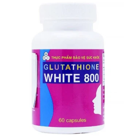 Viên uống Glutathione White 800 Rose Chem hỗ trợ giảm sạm da, nám da (60 viên) (1)