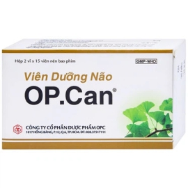 Viên dưỡng não O. P. Can OPC hỗ trợ điều trị giảm trí nhớ, kém tập trung (30 viên)