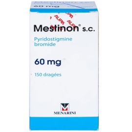 Thuốc Mestinon 60mg Menarini điều trị nhược cơ cơ năng, tắc ruột (150 viên)
